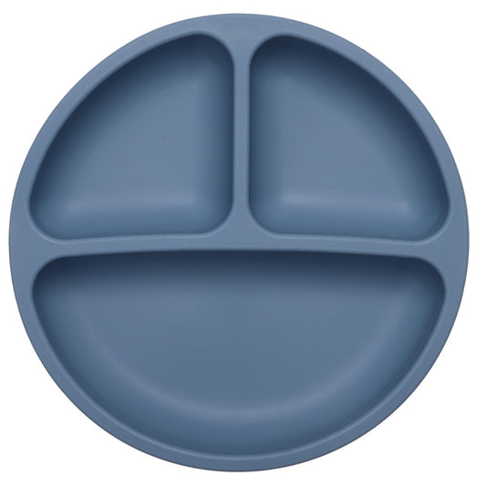 Safe Soft Silicone Baby Toddler Plate Dishwasher & Microwave Safe
