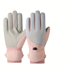 Winter Skiing & Riding Gloves - Warm, Windproof & Waterproof