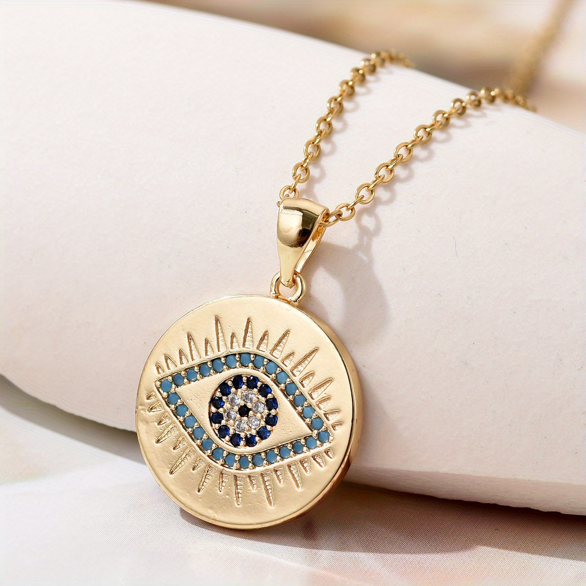 Sparkle Zircon Pendant Necklace Men Women Decoration Festivals