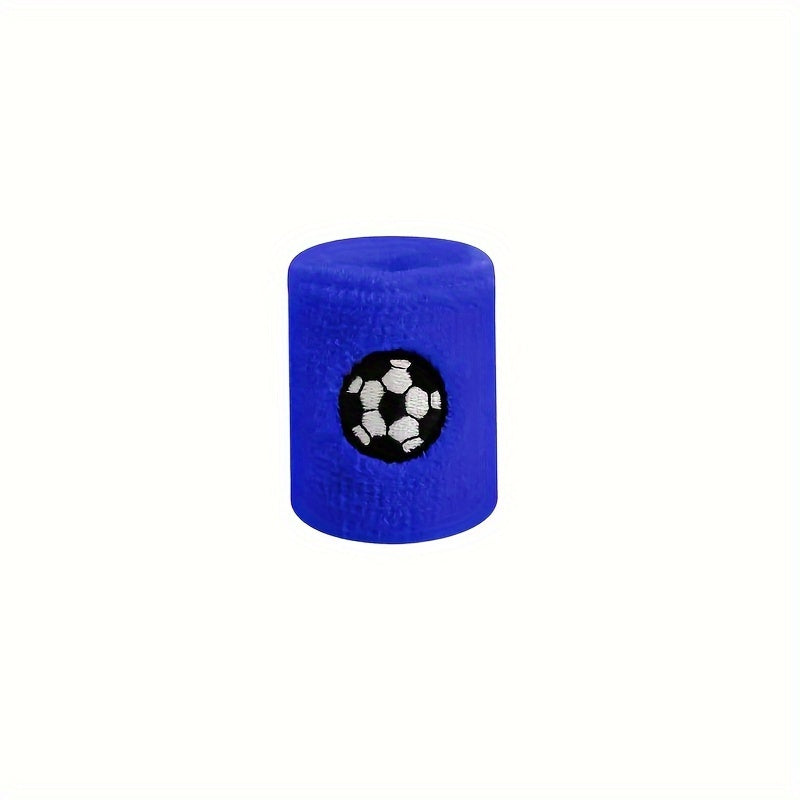 Kids Sweat Absorbent Sports Wristband for Football Basketball Running