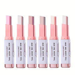 Two Tone Gradient Eyeshadow Stick Waterproof Long Lasting 2 In 1 Eye Makeup