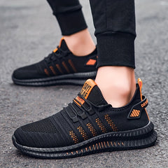 Men's Lightweight Knitted Sneakers for Running