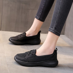 Women's Non Slip Casual Walking Shoes Lightweight Slip on Outdoor Flats
