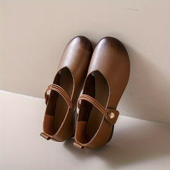 Women's Colorblock Flat Mary Janes Soft Sole Lightweight Shoes