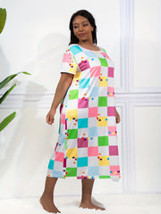 Casual Loungewear Dress Women's Nightdress