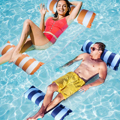 2 Pack Inflatable Pool Floats for Adults Hammock Lounge Chair Drifter