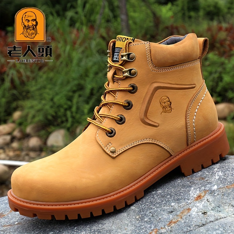 LAORENTOU Men's High Top Boots for Hiking Trekking