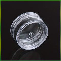 10pcs 2 5ML Clear Plastic Jewelry Bead Storage Box Small Round Container