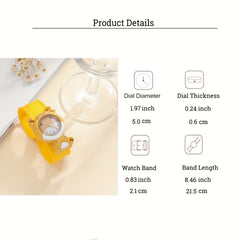 Kids' Yellow Deer Watch, Water Resistant