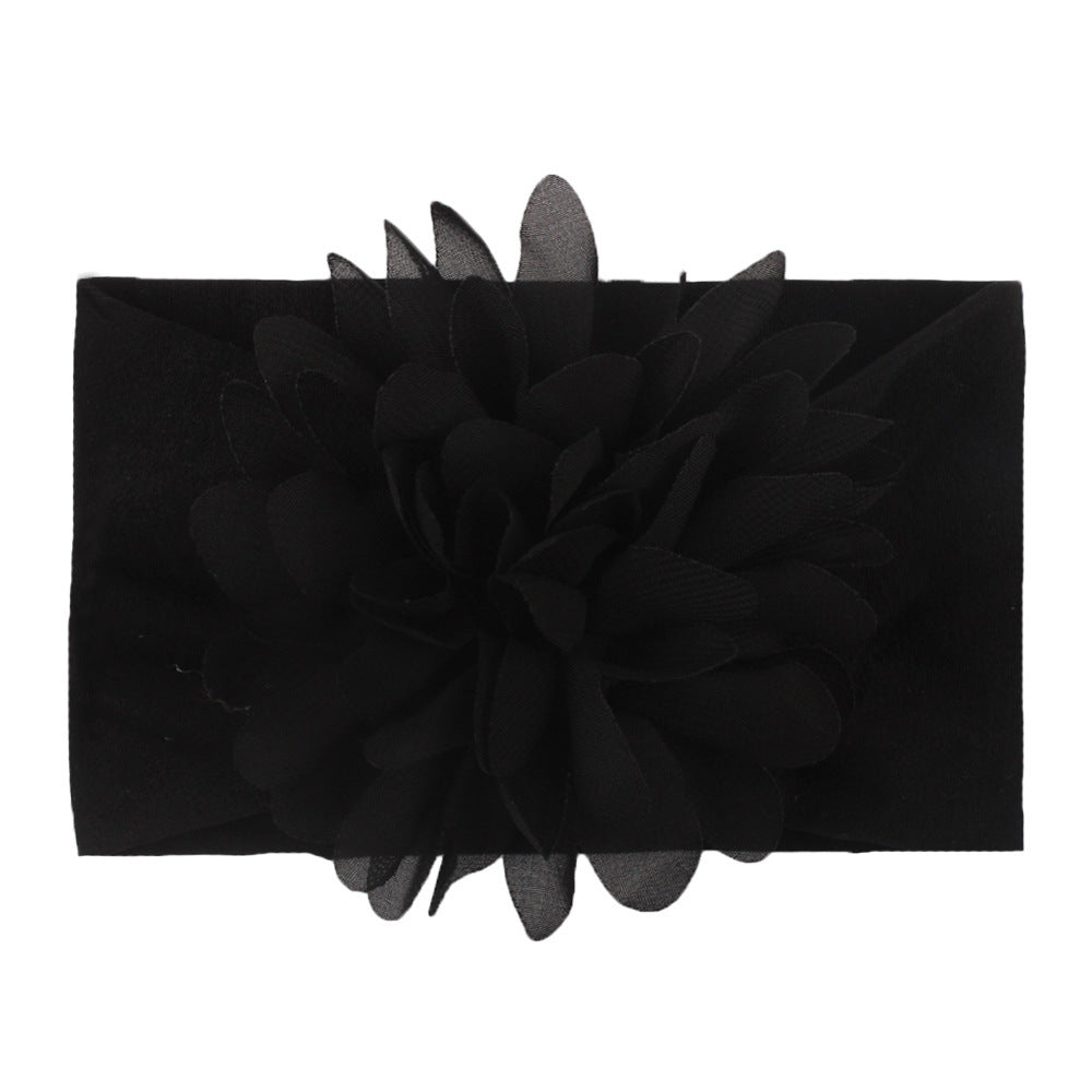 Chiffon Flower Baby Hair Band Nylon Headband