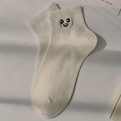 Cartoon Print Short Socks Women's Stockings