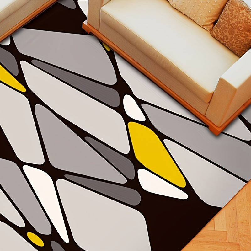 Modern Non-Slip Area Rug for Bedroom and Living Room