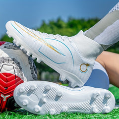 High Top Football Cleats for Kids Anti Skid Breathable