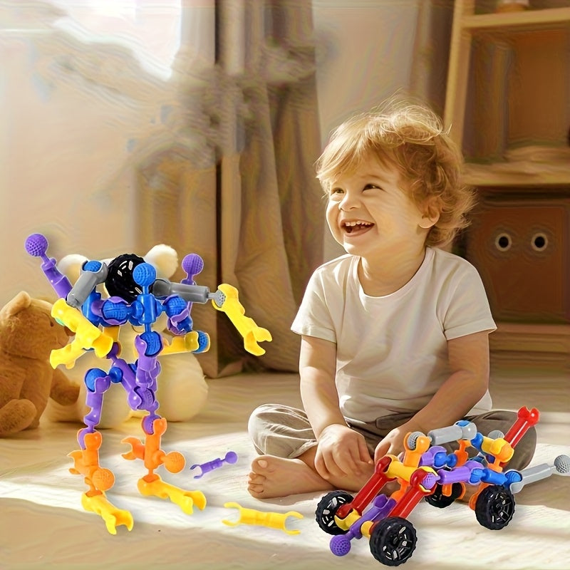 Educational Puzzle Toy Set for Kids - 100 Pieces