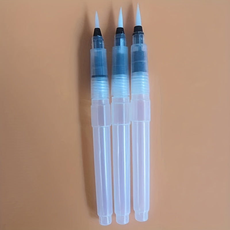 3pcs Pilot Ink Pen Water Brush Pen Calligraphy Tool Set