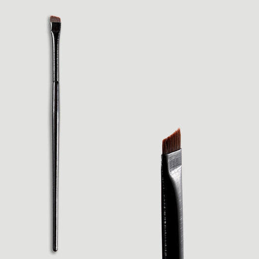 Angled Eyeliner & Eyebrow Brush - Ultra Thin Fiber Hair Makeup Tool