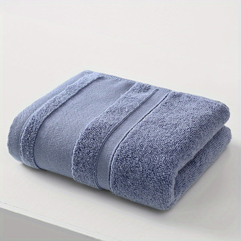 Soft Absorbent Gray Bathroom Towel Set 13x29.5in - Face Hand Body Washing
