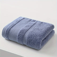 Soft Absorbent Gray Bathroom Towel Set 13x29.5in - Face Hand Body Washing