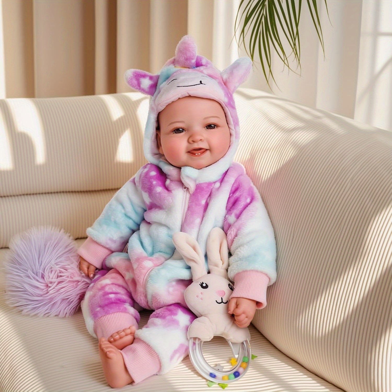 BABESIDE Baby Dolls 43 Large Realistic Soft Body Baby Doll Set for 3-Year-Olds