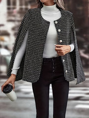 Long Sleeve Blazer Single Breasted Open Front Outerwear Women's