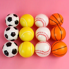 12pcs Mini Sports Balls for Kids Parties & Decorations