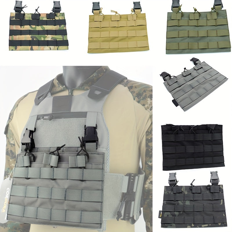 FCSK Vest Triple MOLLE Front Flap Panel Conversion Module