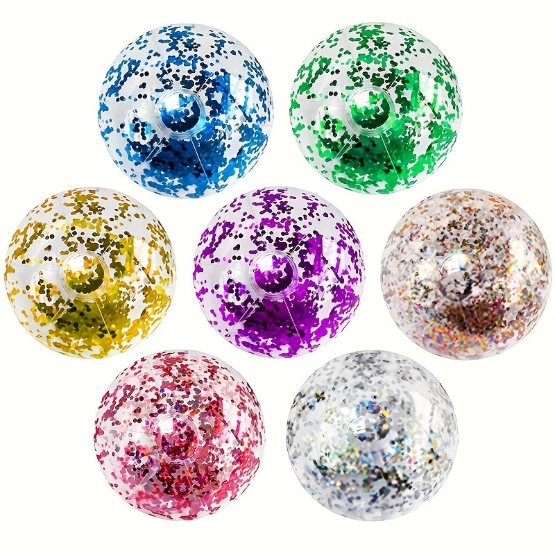 Glitter Beach Ball for Water Games