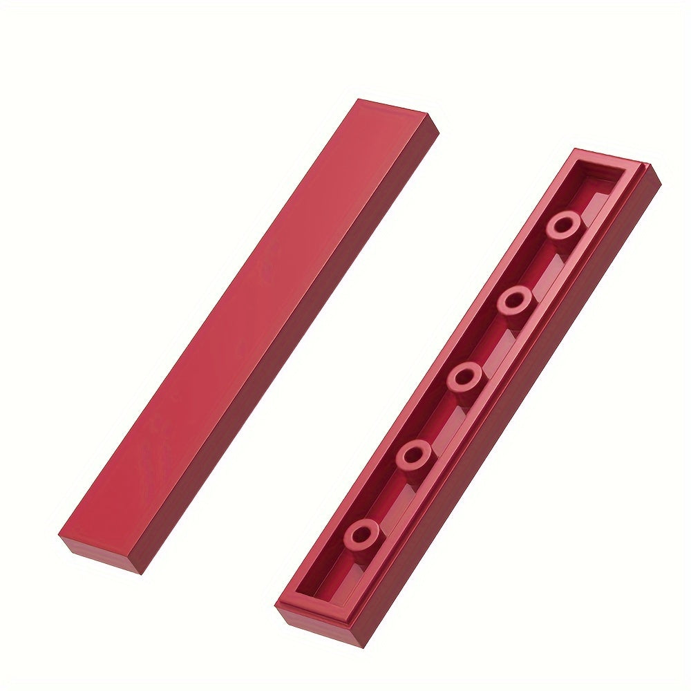 14 Years ABS Building Bricks Set 12pcs 1X6 Low Wall Flat Bricks