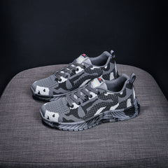 Men's Camo Training Shoes Breathable Lightweight Casual Shoes Soft Sole