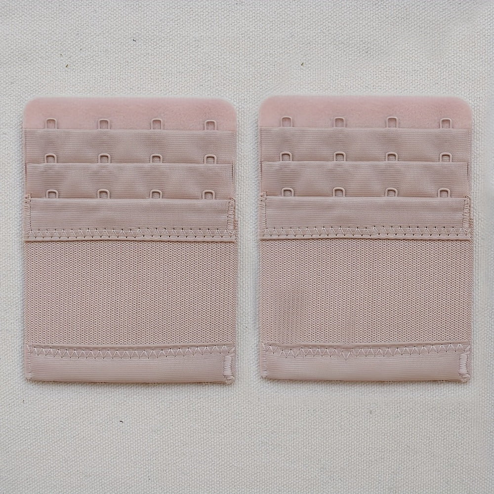 2pcs Elastic Bra Extenders Soft & Adjustable Women's Lingerie Accessories