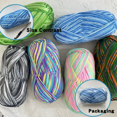 8 ply Soft Wool Yarn 218 Yds 100g Medium Thick Crochet