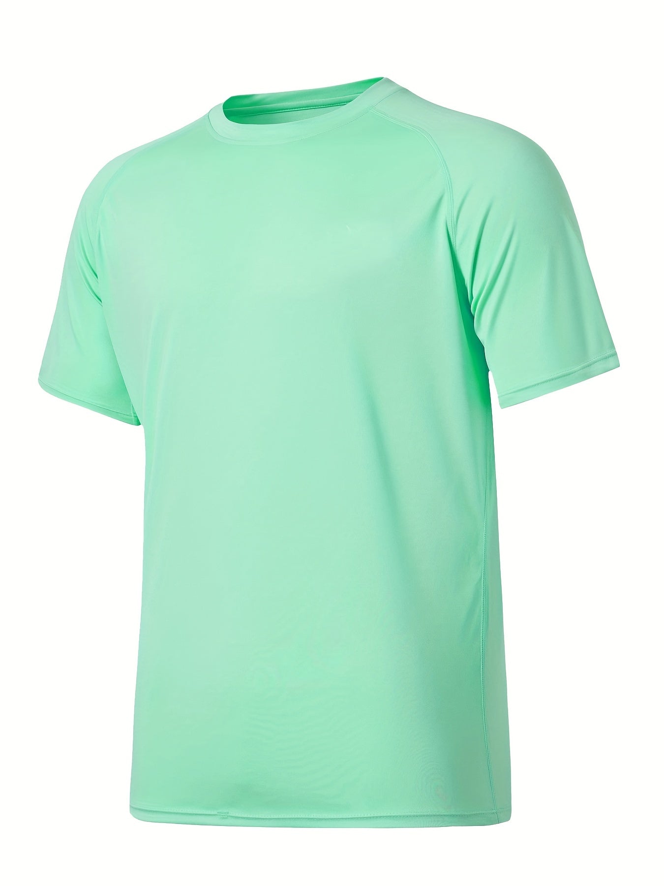 Men's Sun Protection T-shirt Quick Dry Workout Top
