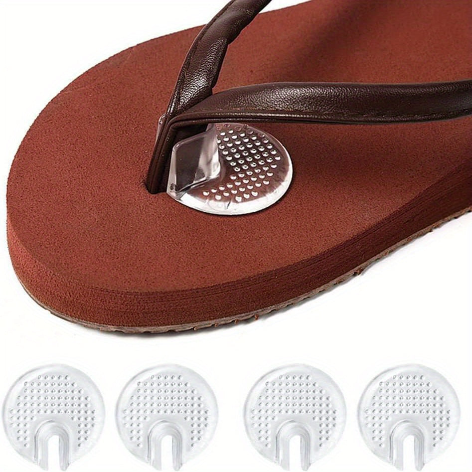 2pairs Soft Toe Protectors Thong Sandals
