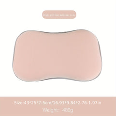 Kids Memory Foam Pillow Adjustable Height Neck Support Removable Washable