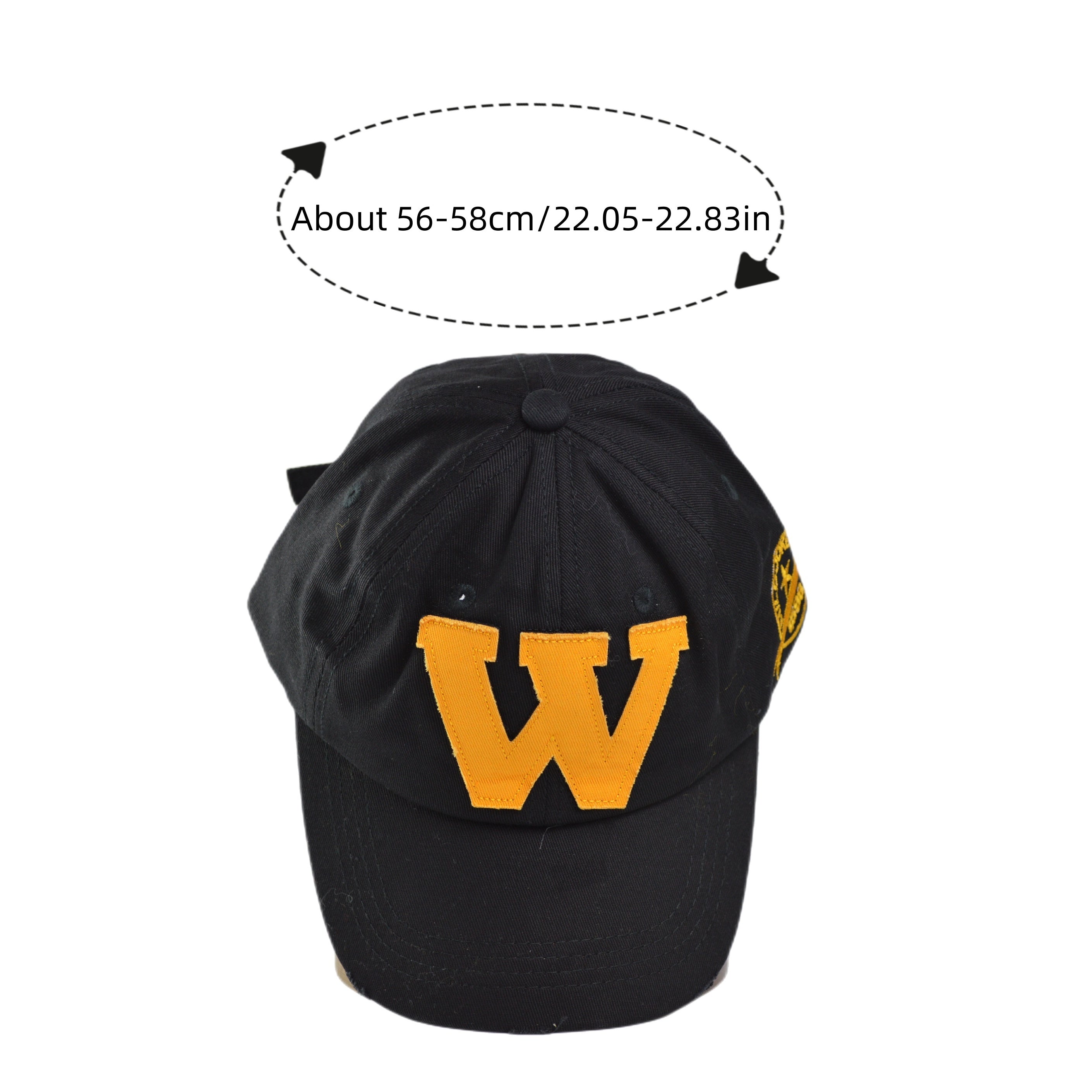 English Letters Baseball Cap Washed Outdoor Sunscreen Hat