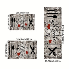 Anti Fatigue Kitchen Mat Absorbent Bath Mat Entrance Doormat Washable Runner Rug