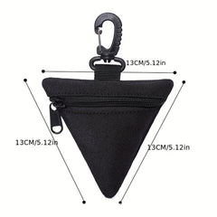 Triangle Tactical Coin Purse Portable Small Pouch Bag for Outdoor Activities