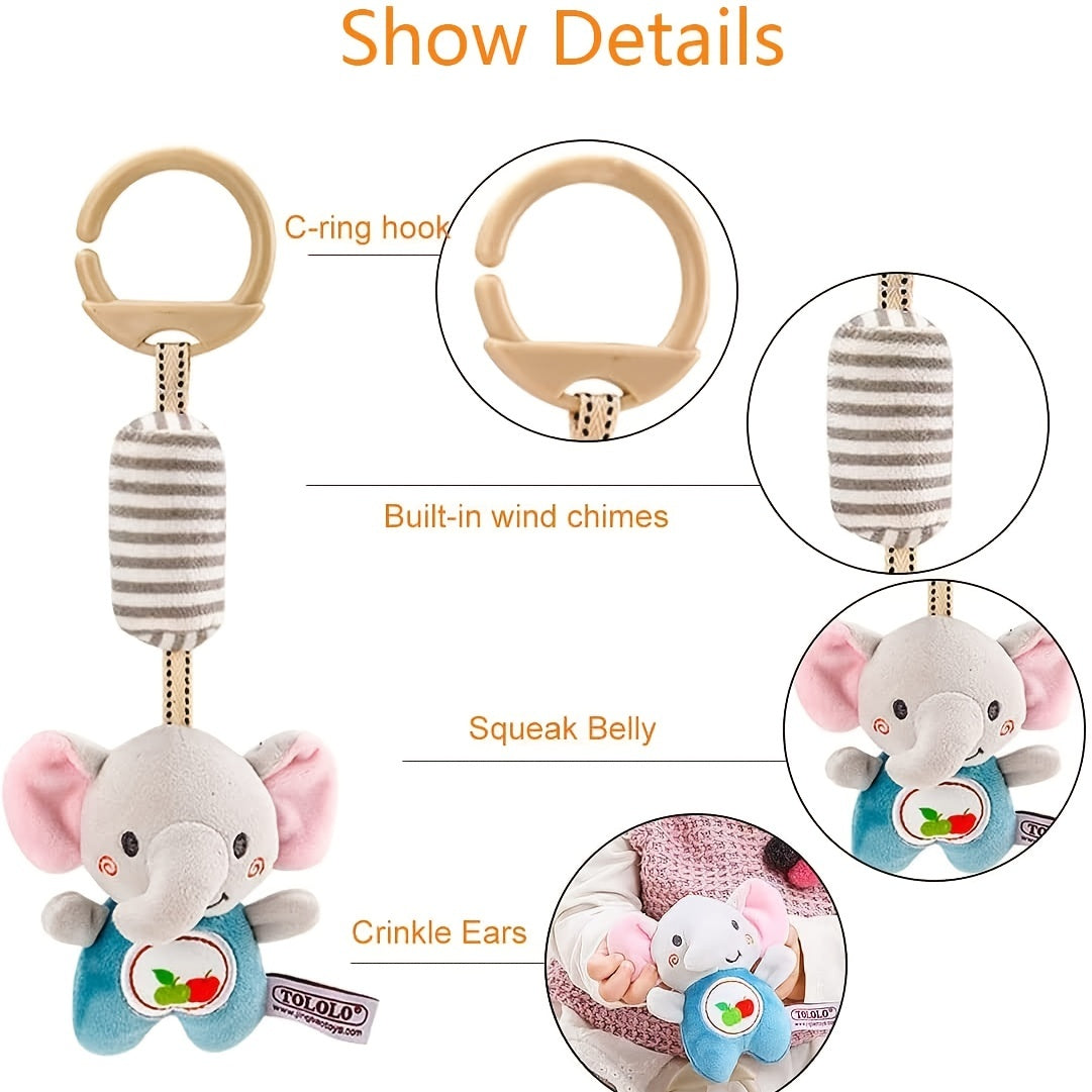 Colorful Baby Activity Toys TOLOL Stroller Toys Hanging Crib Toys