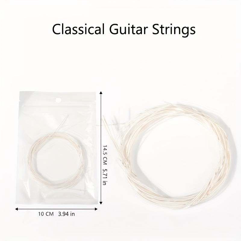 6pcs Flamenco Guitar Strings High Nylon Strings Classic Flamenco Music