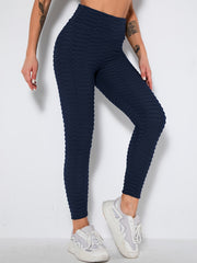 High Waist Elastic Bottoms Slim Leggings Women's Clothing