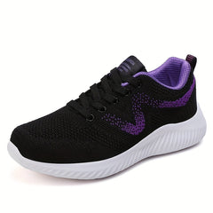 Women's Mesh Breathable Sports Shoes Lightweight Low Top Travel Shoes