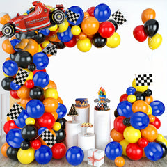 140pcs Racing Theme Party Balloon Set
