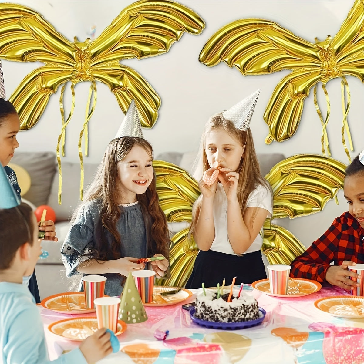 Large Butterfly Foil Balloons Butterfly Fairy Wings Balloon