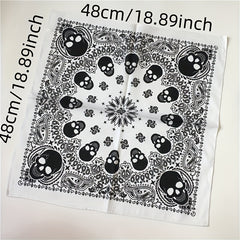 Men's Skull Scarf Hip hop Style