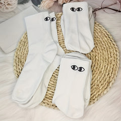 Funny Warm Outdoor Sports Socks for Autumn/Winter, Thickened & Sweat-Absorbing