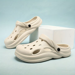 Men's Breathable Clog Sandals With Strap for Outdoor Walking