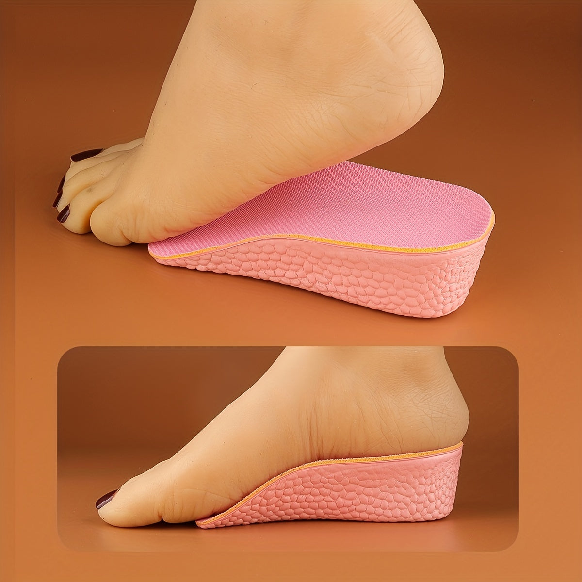 2pcs 1.5 3.0 59.1 38in Invisible Height Increase Insoles