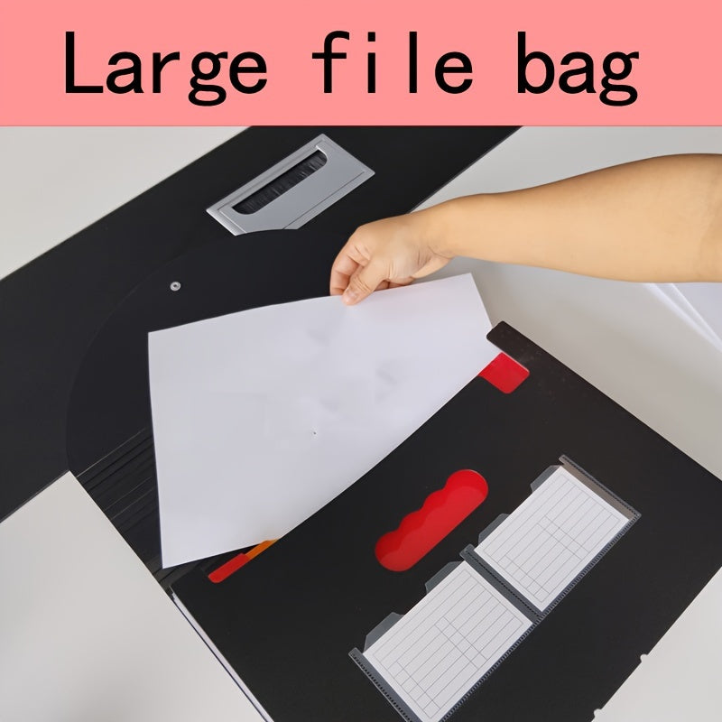 Accordion File Organizer Handle Expanding Folders A4 Letter Size Document
