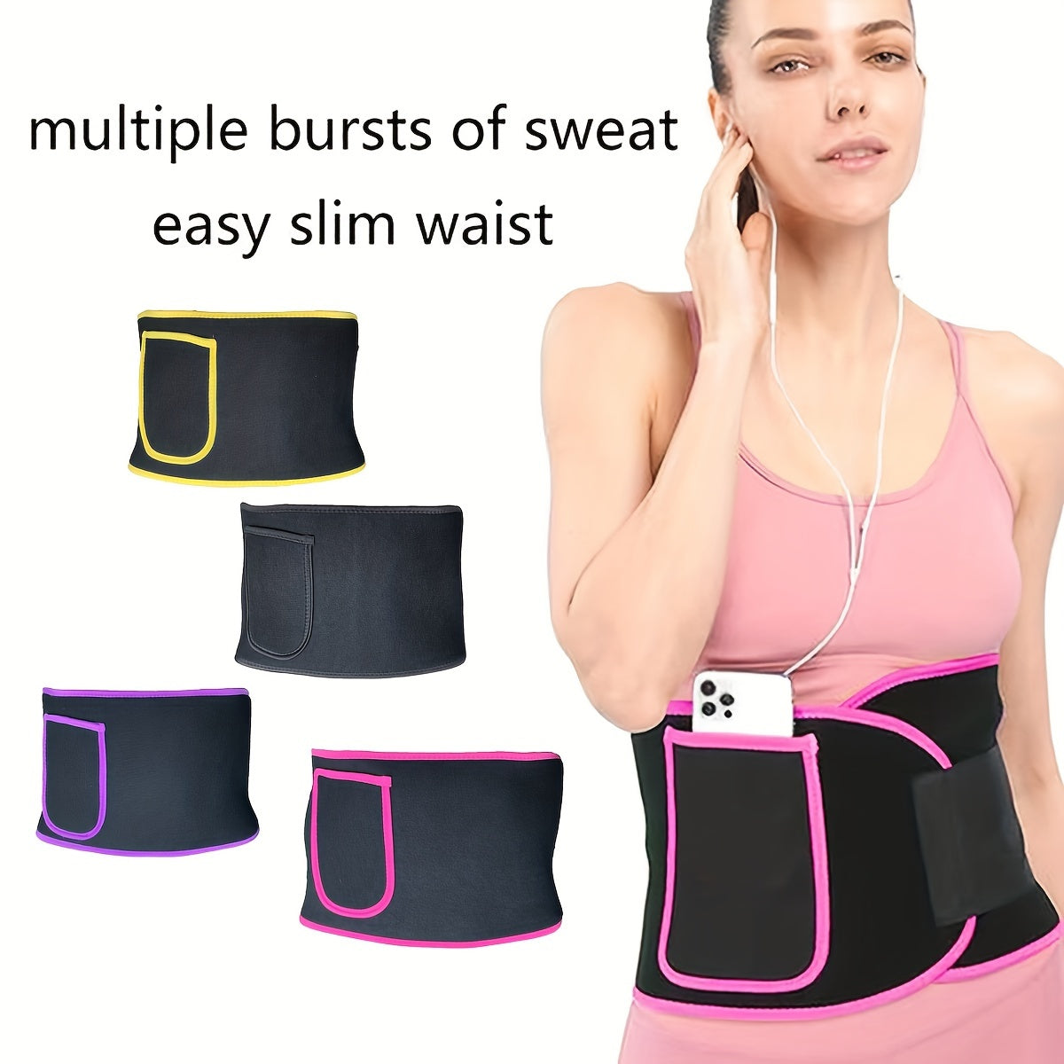 Adjustable Waist Support Belt for Abdominal Training