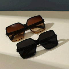 Men's Large Frame Square Sunglasses UV Resistant for Outdoor Sports